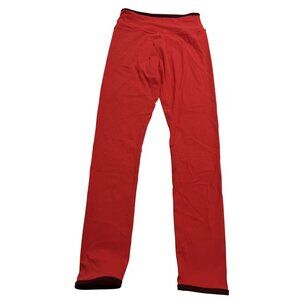Daily Drills Go Packing List Leggings with Piping in Heart Red